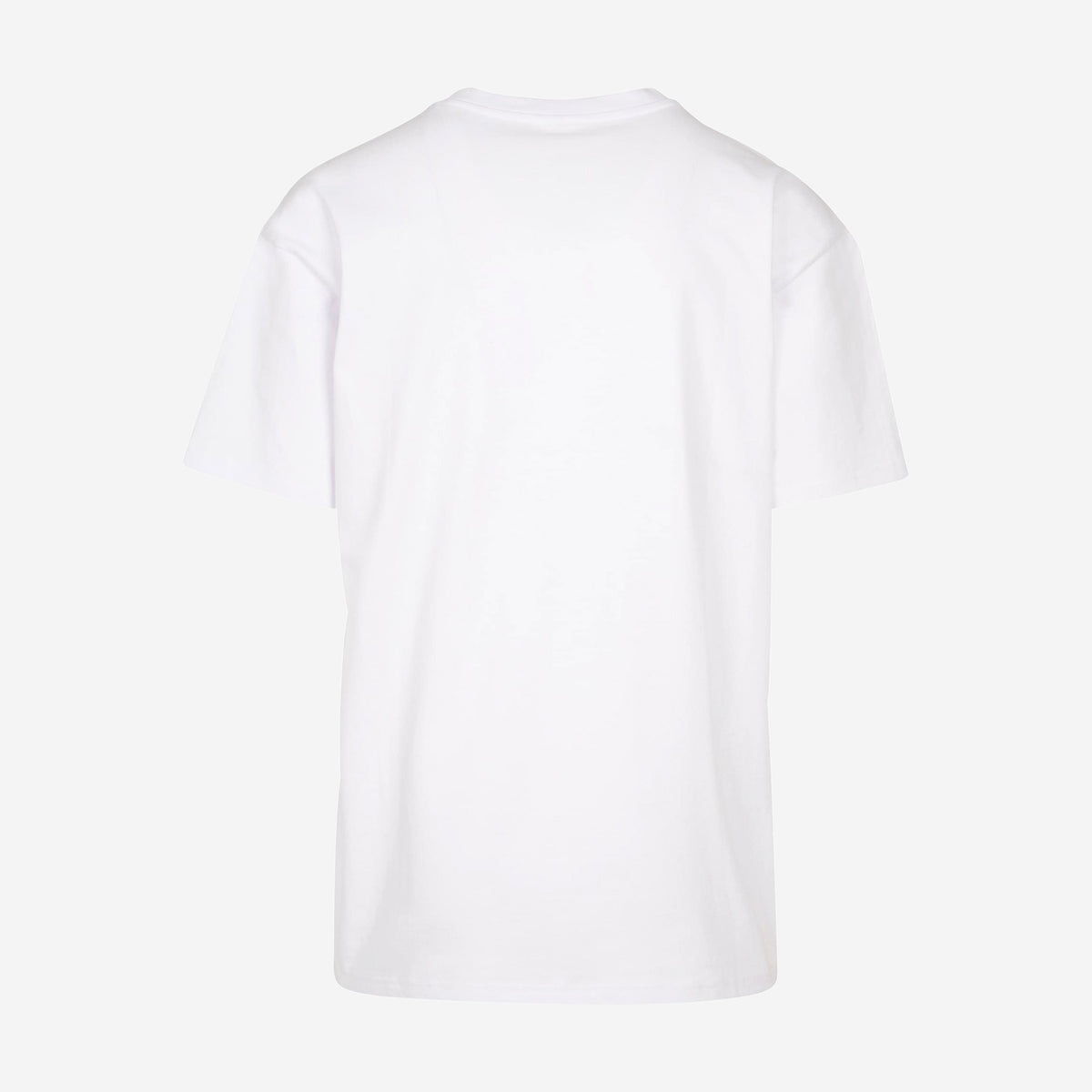 Build Your Brand BY102 Oversized T-Shirt Wit – achterkant