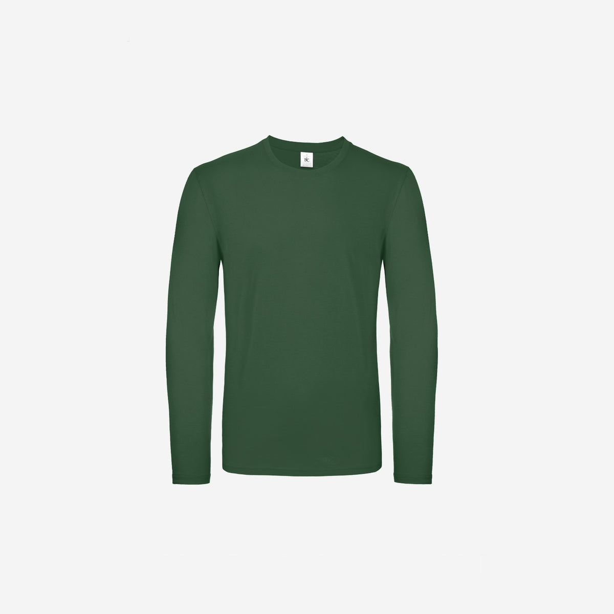 B&C #E150 longsleeve – Flessengroen
