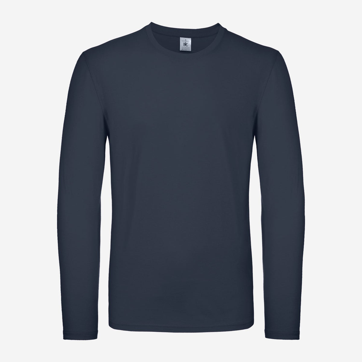 B&C #E150 longsleeve – Navy