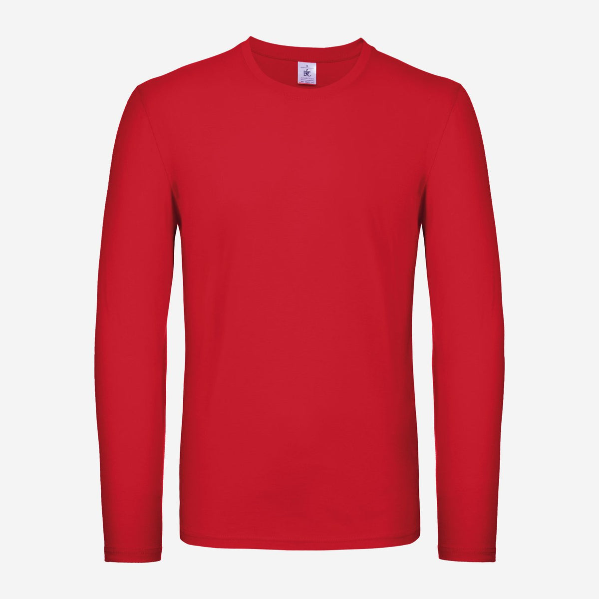 B&C #E150 longsleeve – Rood