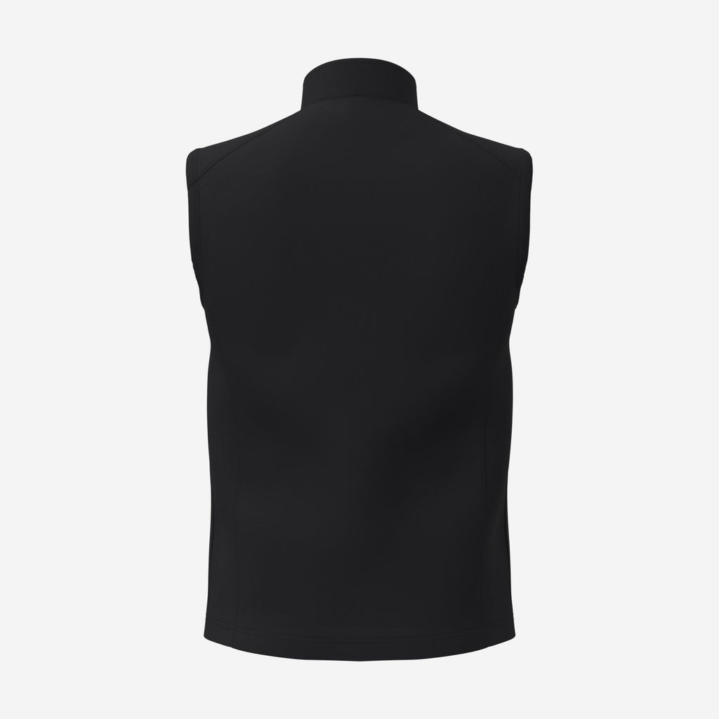 iDeal Basic Brand IB413 softshell bodywarmer zwart – achterkant