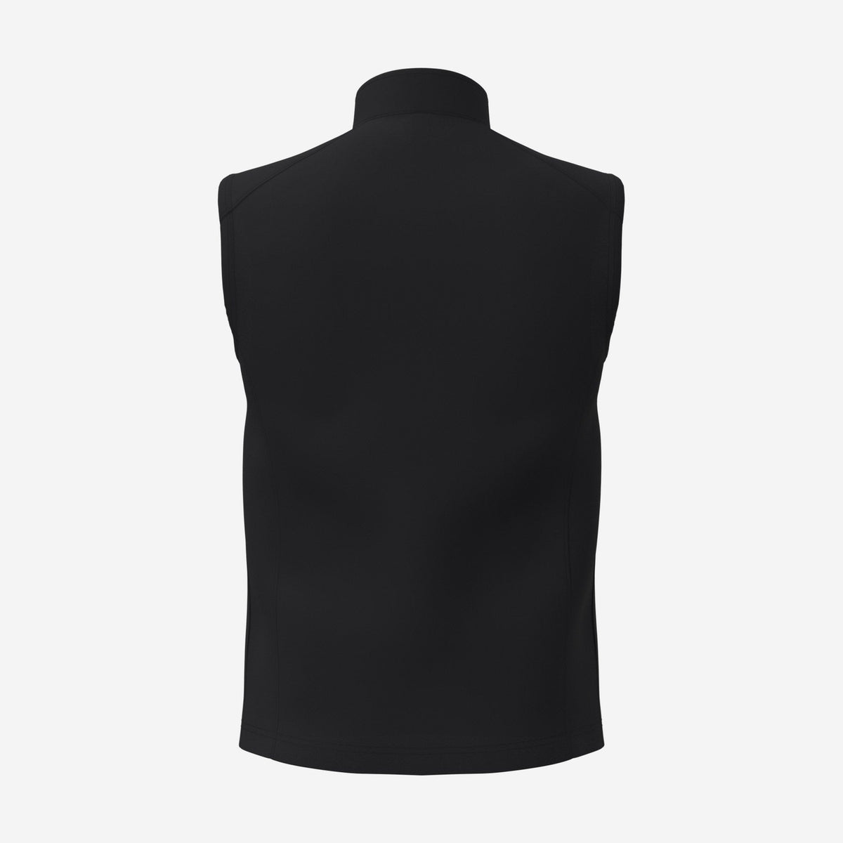 iDeal Basic Brand IB413 softshell bodywarmer zwart – achterkant