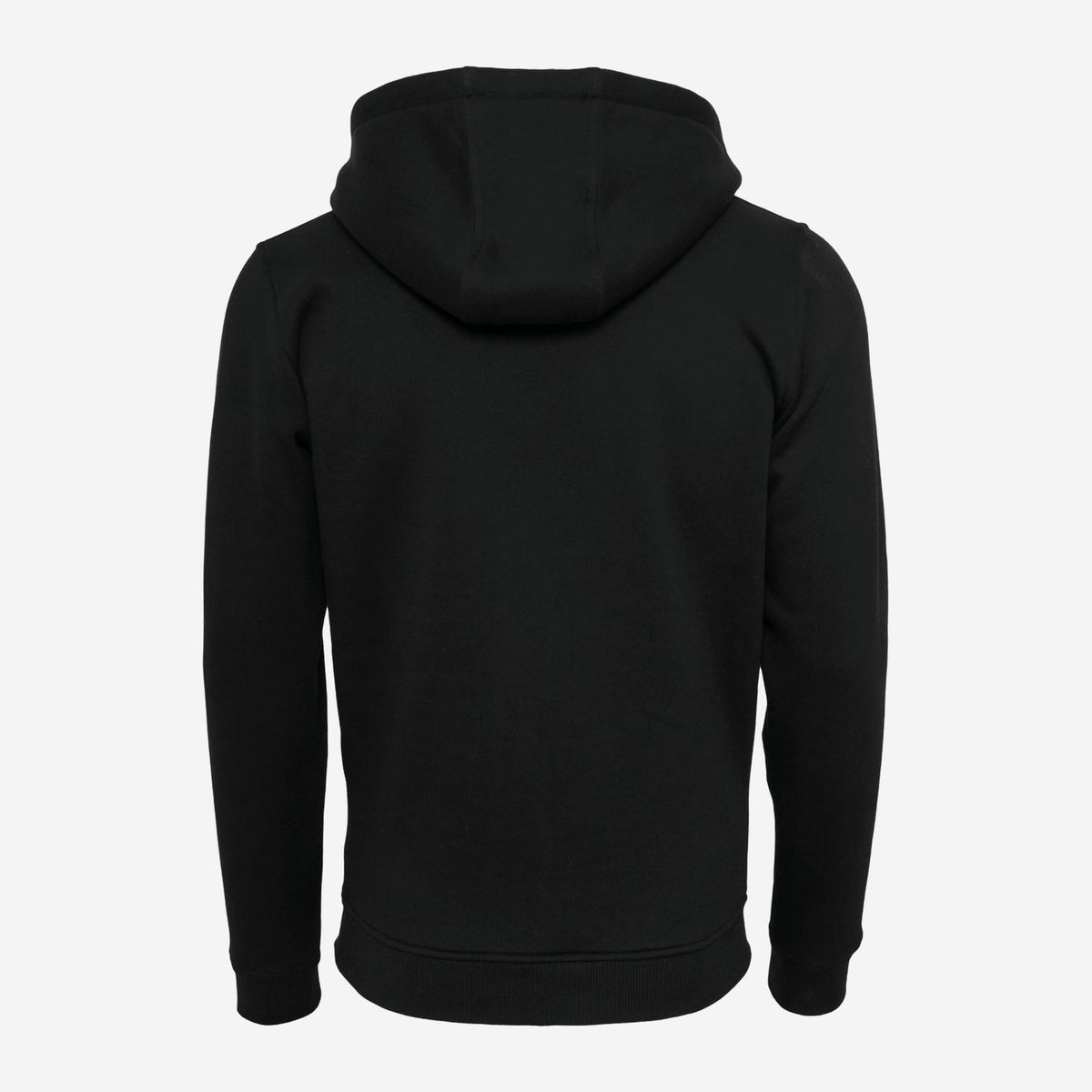 Build Your Brand BY012 hoodie met rits – achterkant