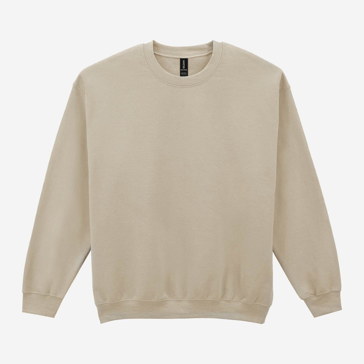 Gildan 18000 sweater ronde hals – Zand