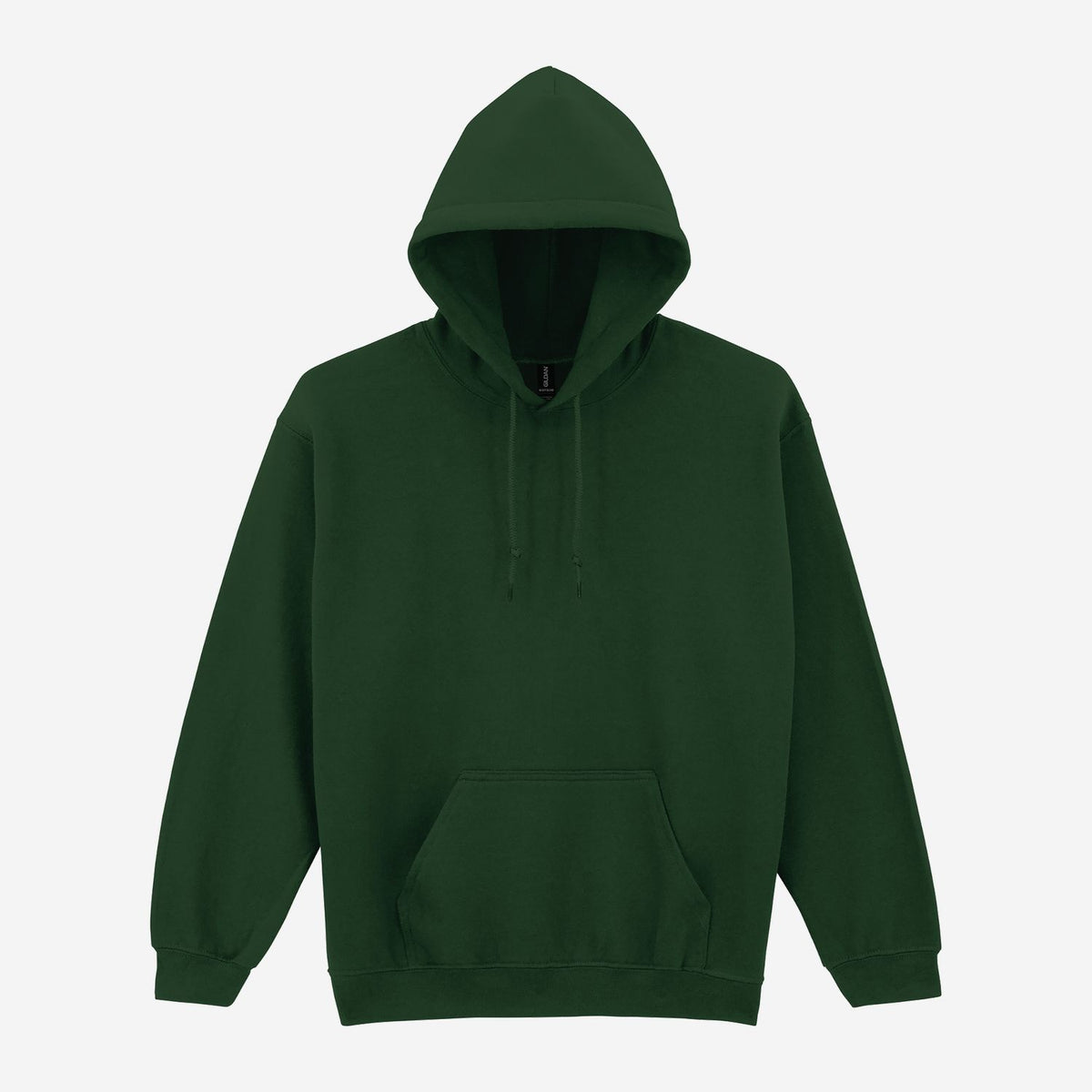 Gildan 18500 hoodie – Flessengroen
