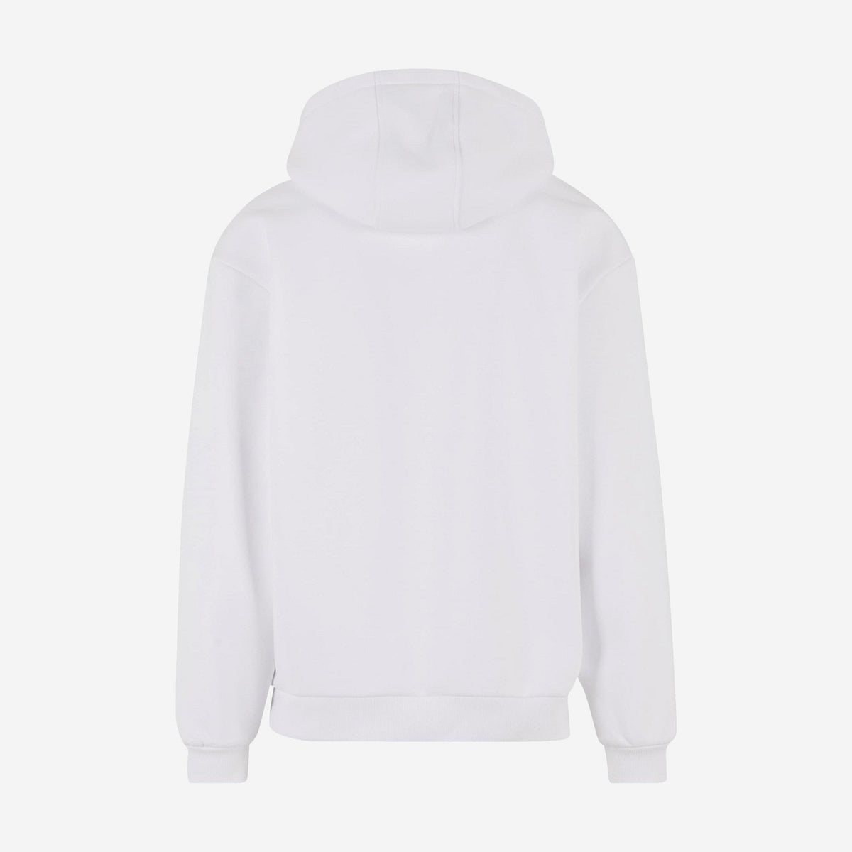 Build Your Brand BY284 hoodie wit – achterkant