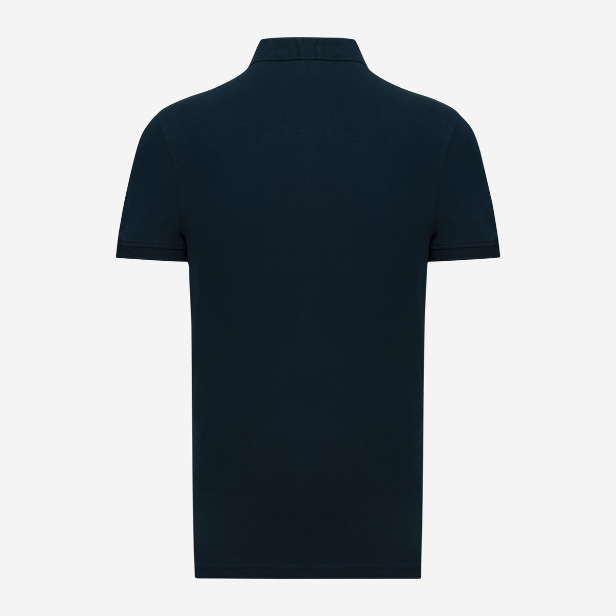 Kariban K290 Piqué Herenpolo Gekamd Katoen – marineblauw, achterkant
