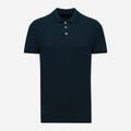 Kariban K290 Piqué Herenpolo Gekamd Katoen – marineblauw, voorkant