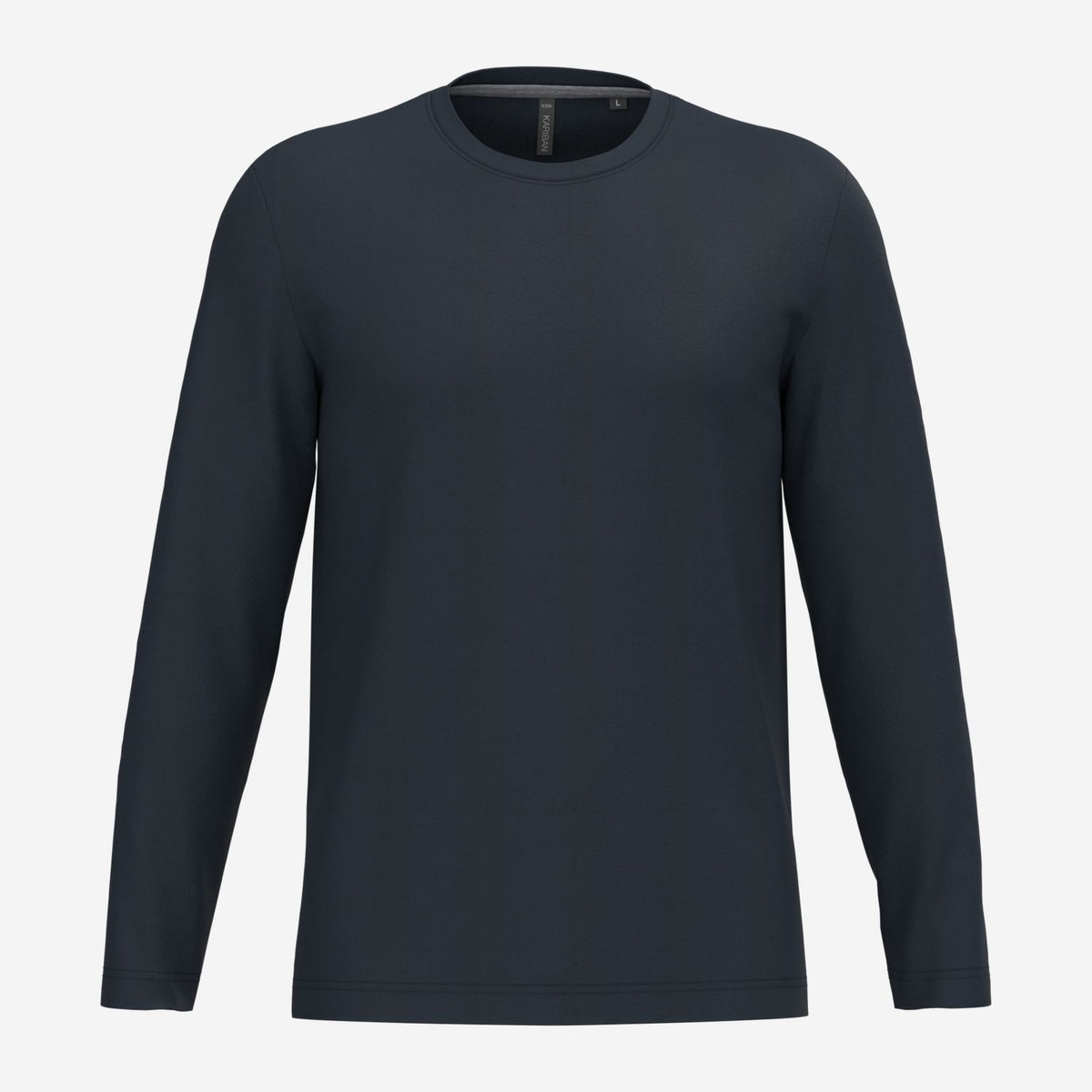 Kariban K359 longsleeve ronde hals – Navy
