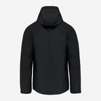 Kariban K413 softshelljas met afneembare capuchon – achterkant