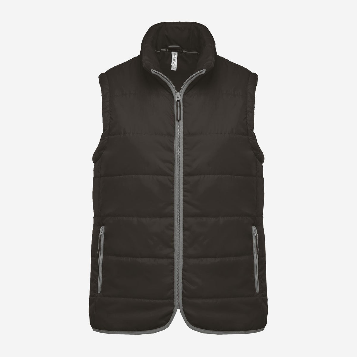 Kariban K6116 gewatteerde bodywarmer – Grijs