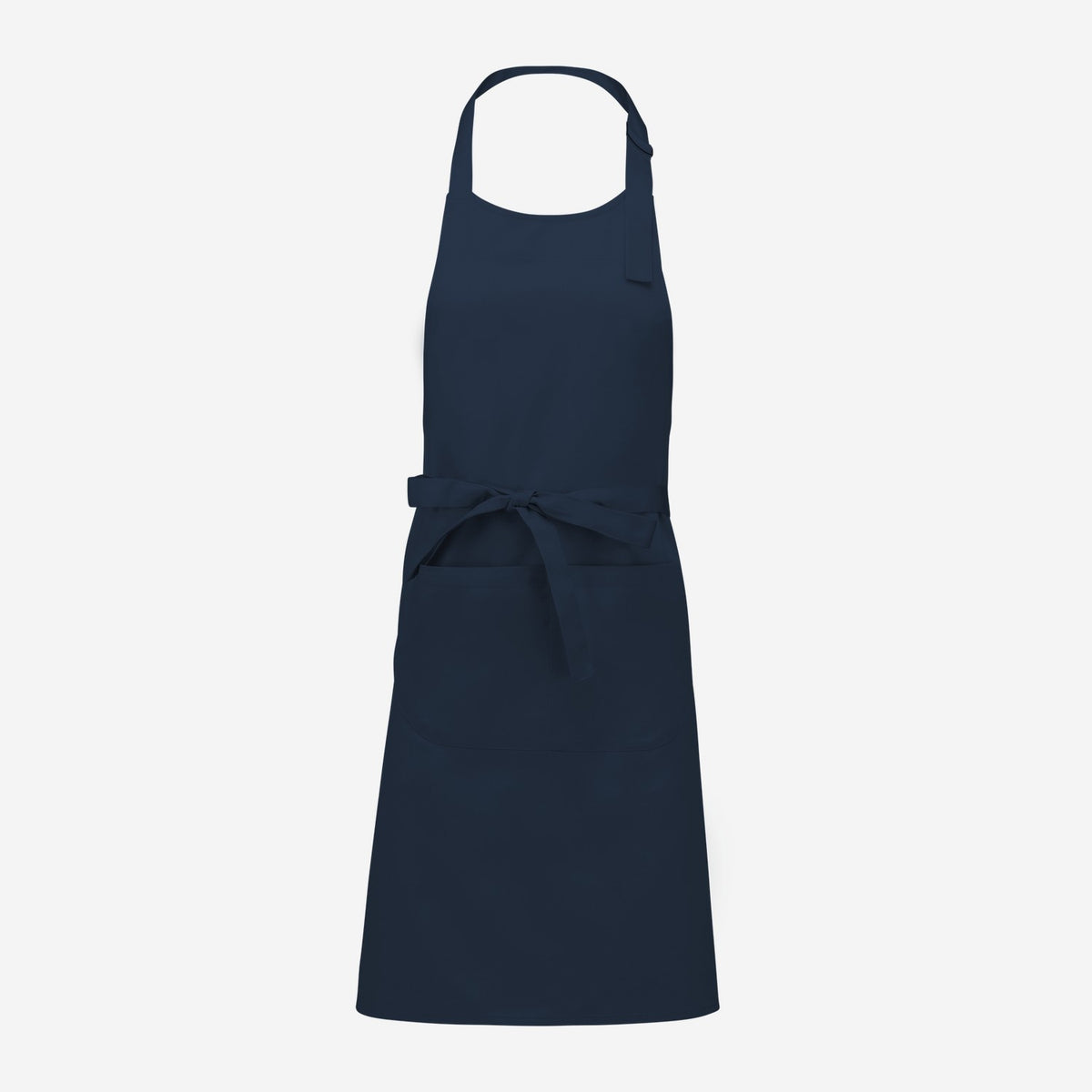 Kariban K885 katoenen schort met zak – Navy