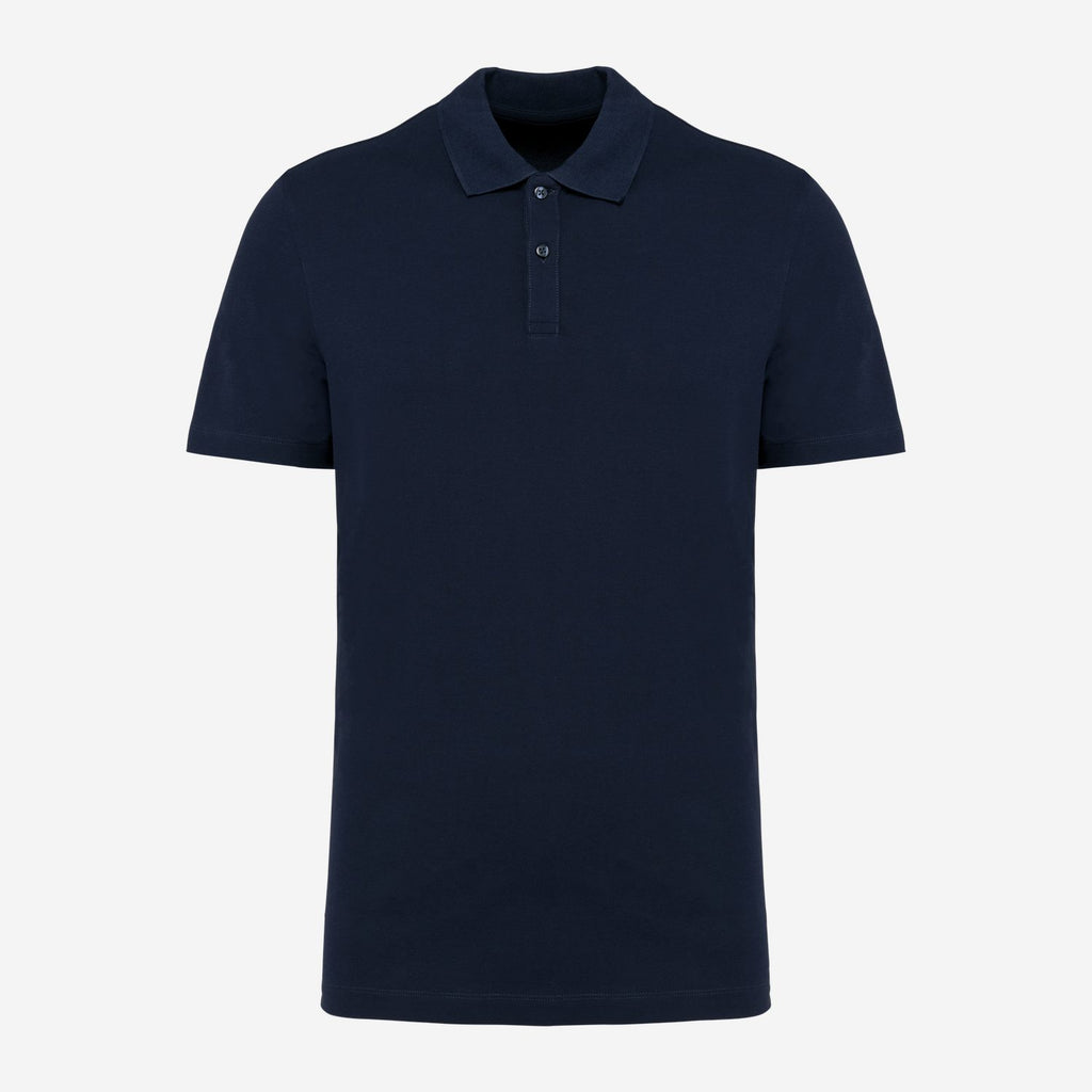 Kariban Premium PK200 Supima® Herenpolo Korte Mouwen – marineblauw, voorkant