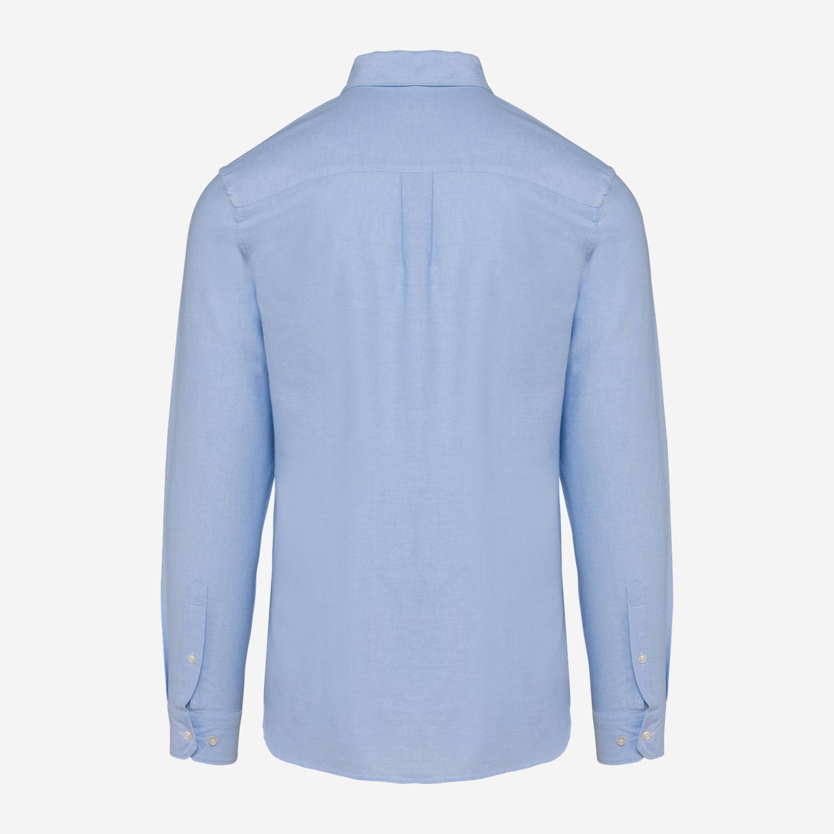 Kariban Premium PK503 Oxford Overhemd Lange Mouwen – hemelsblauw, achterkant
