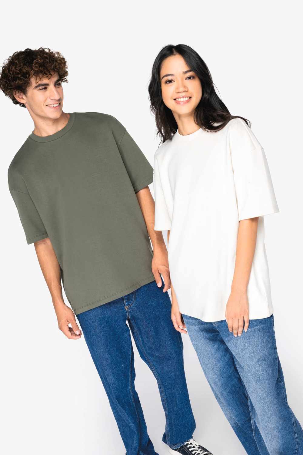 Native Spirit NS308 – Milan (Organic Khaki) en Kim-Loan (Ivory)