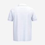 Kariban K254 piqué polo wit – achterkant