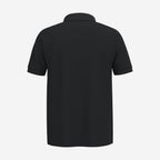 Kariban K254 piqué polo zwart – achterkant
