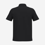 iDeal Basic Brand IB295 piqué polo zwart – achterkant