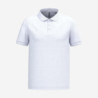 Kariban K254 piqué polo wit – voorkant