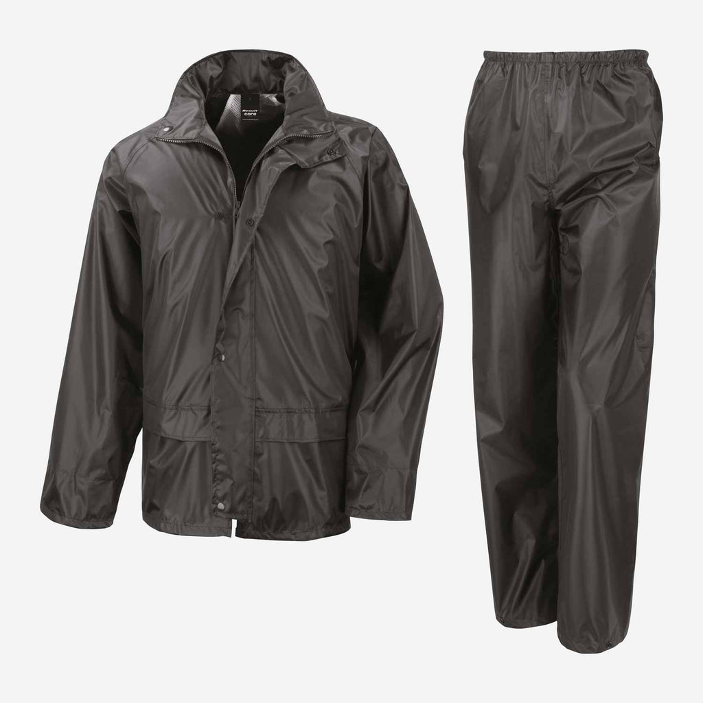 Result R225X Regenpak Zwart – jas + broek