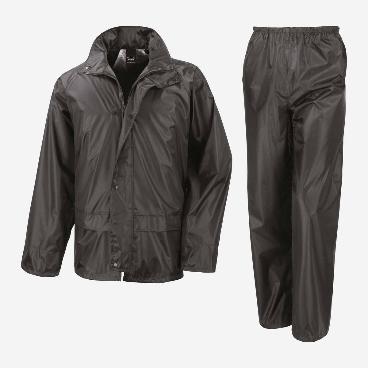Result R225X Regenpak Zwart – jas + broek