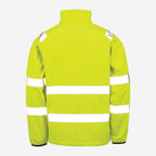 Result R505X hi-vis softshelljas – achterkant