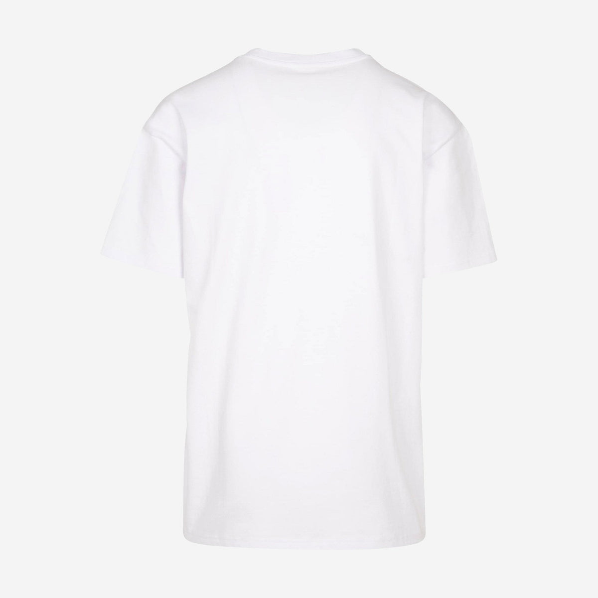 Build Your Brand BY102 oversized T-shirt wit – achterkant