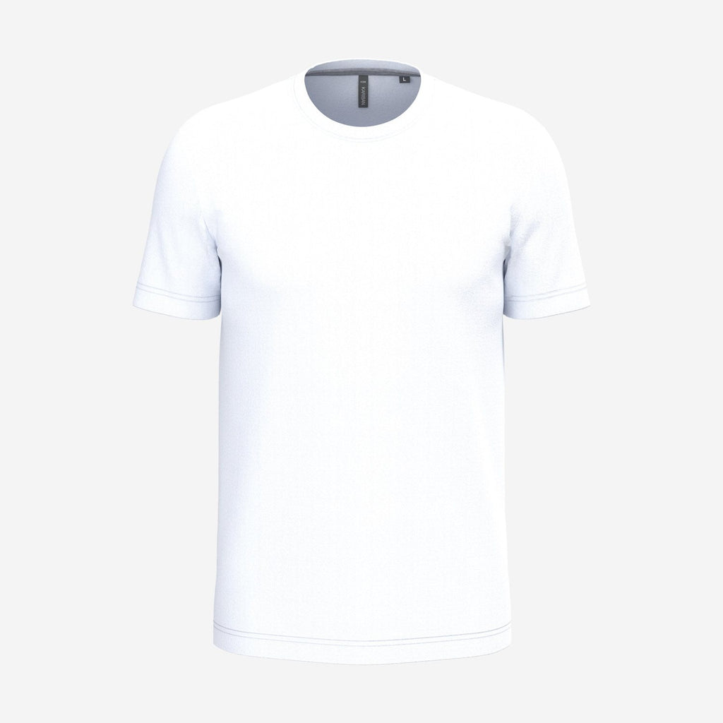 Kariban K356 T-shirt wit – voorkant