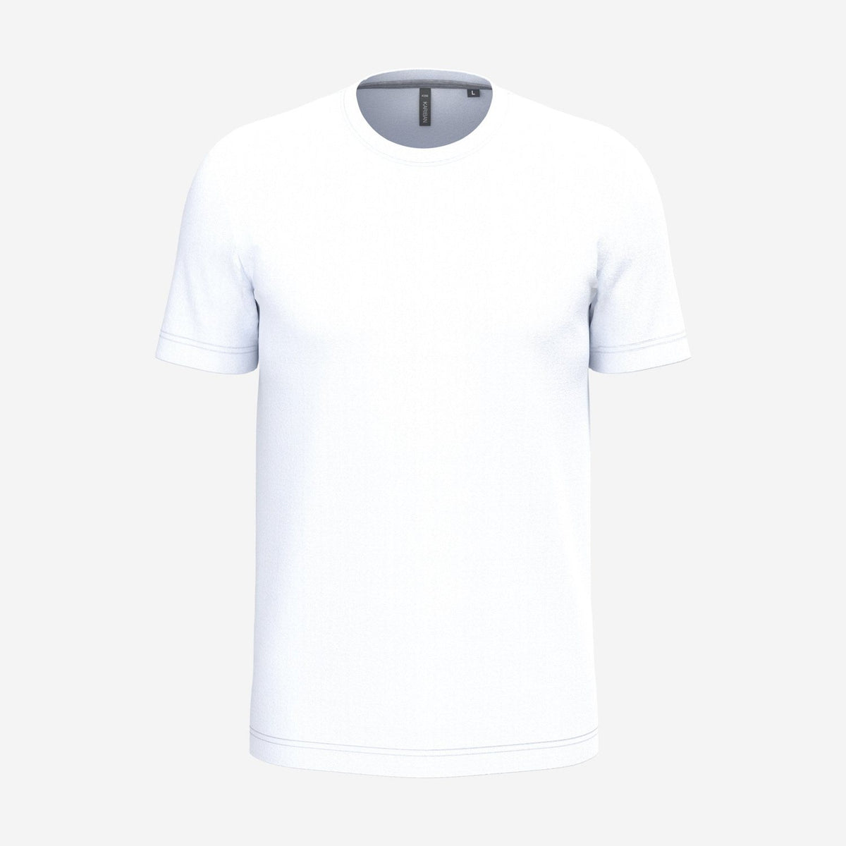 Kariban K356 T-shirt wit – voorkant