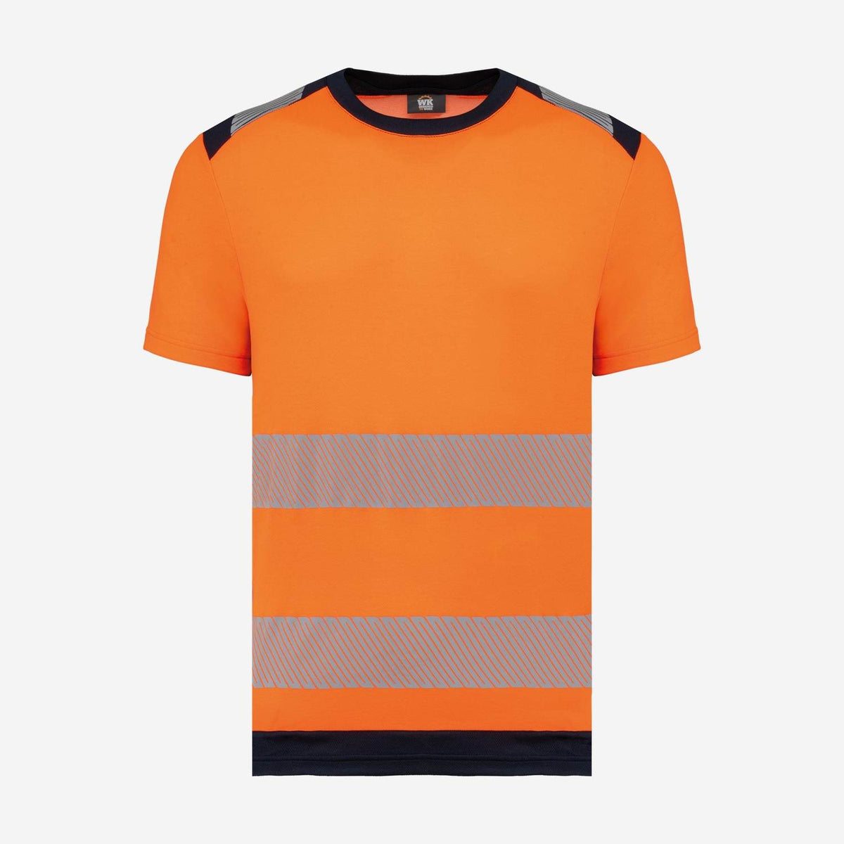WK. Designed To Work WK360 hi-vis T-shirt oranje – voorkant