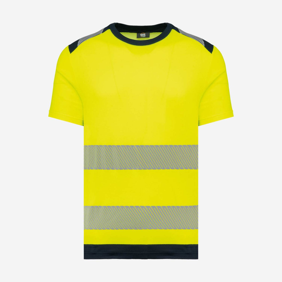WK. Designed To Work WK360 hi-vis T-shirt geel – voorkant