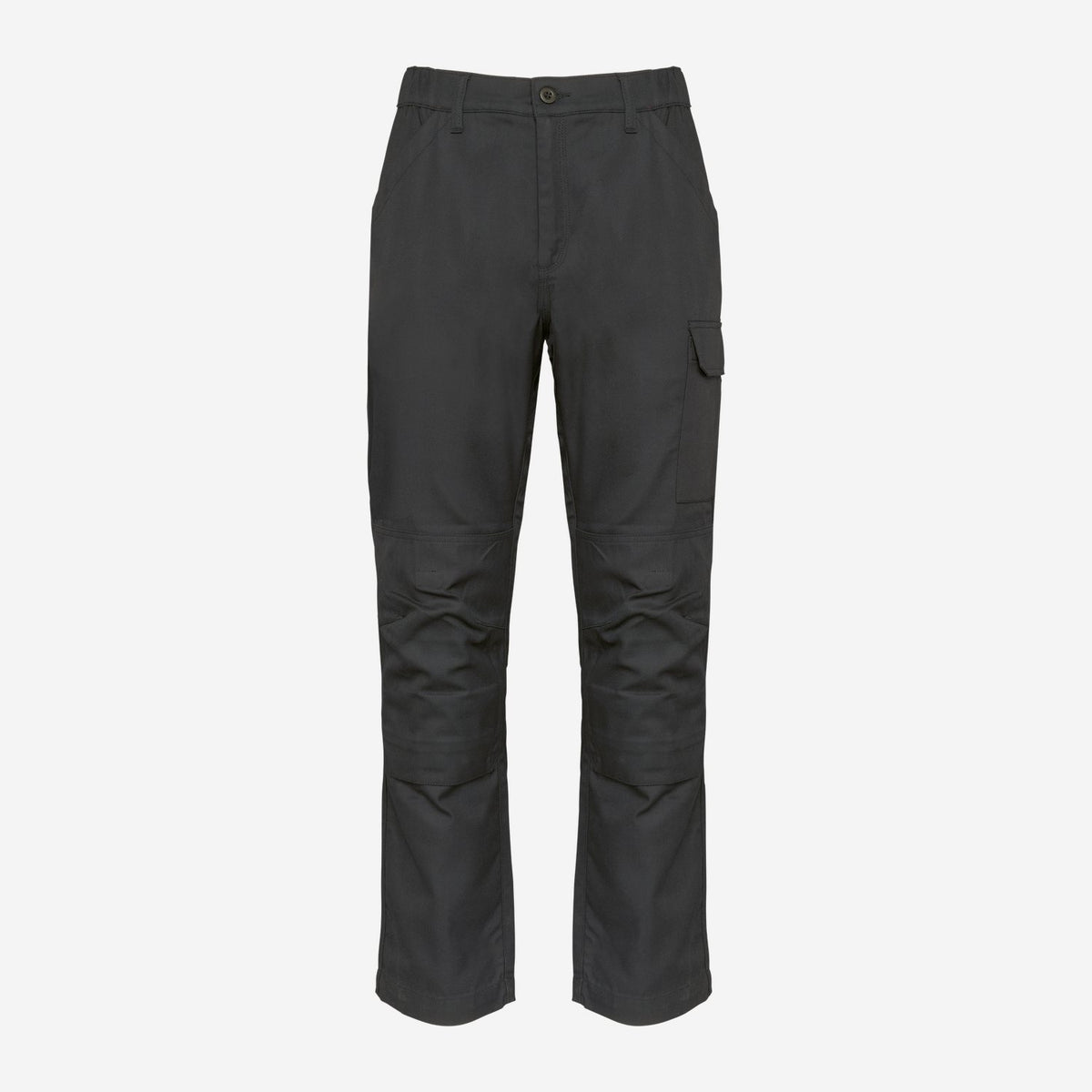 WK. Designed To Work WK740 Heren Werkbroek Met Meerdere Zakken – donkergrijs, voorkant