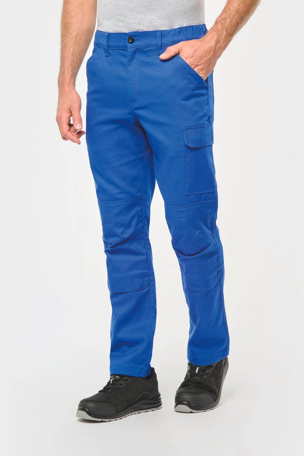 WK. Designed To Work WK740 Heren Werkbroek Met Meerdere Zakken gedragen door model