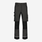 WK. Designed To Work WK743 Gerecyclede Performance Werkbroek – donkergrijs / zwart, voorkant