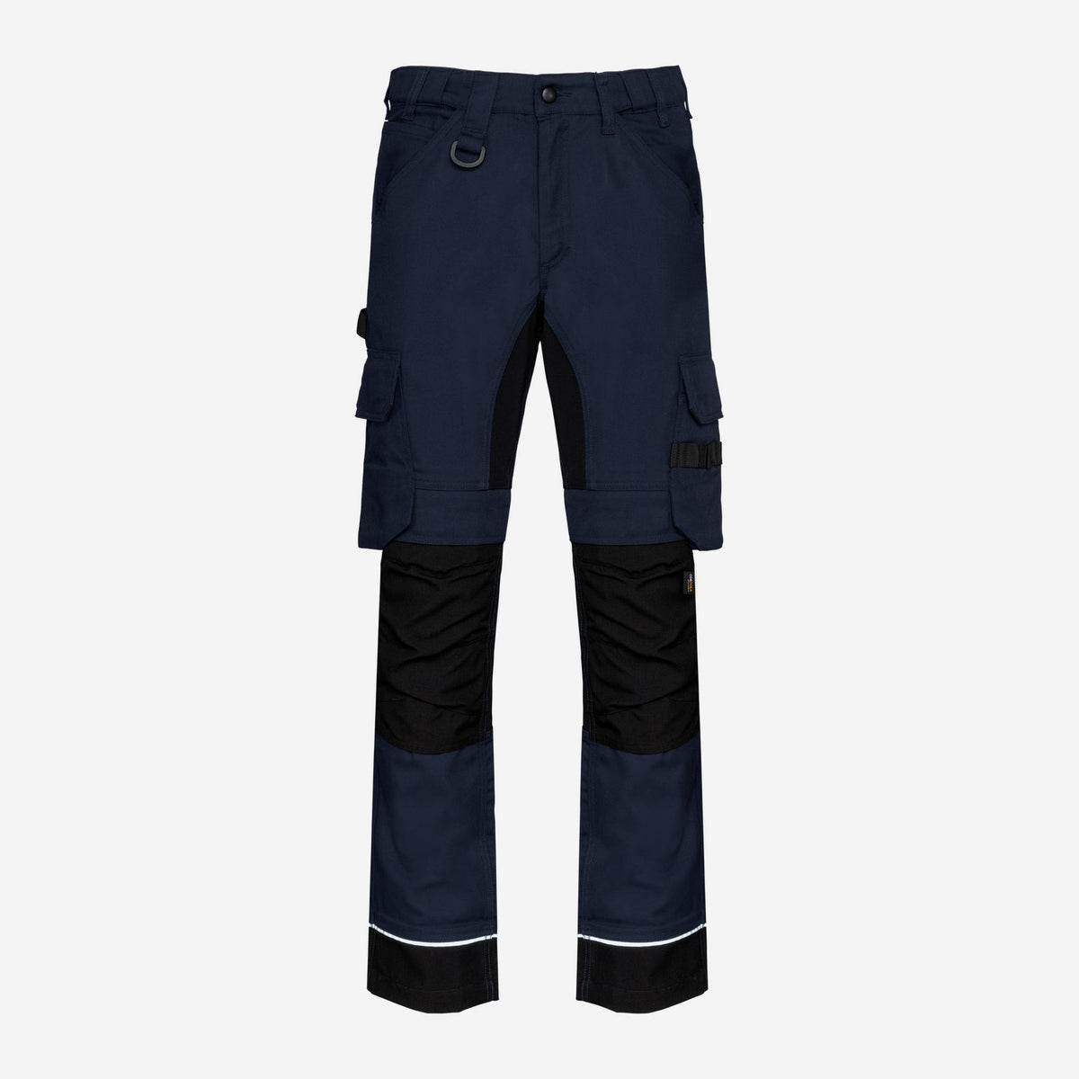 WK. Designed To Work WK743 Gerecyclede Performance Werkbroek – marineblauw / zwart, voorkant