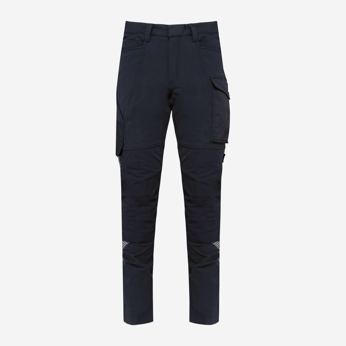 WK. Designed To Work WK746 Gerecyclede Stretch Werkbroek Multizakken – marineblauw, voorkant