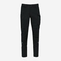 WK. Designed To Work WK746 Gerecyclede Stretch Werkbroek Multizakken – zwart, voorkant
